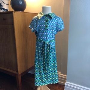 Laundry by Shelli Segal girl’s print dress size 8